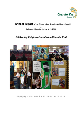 Celebrating Religious Education in Cheshire East Engaging Encounter