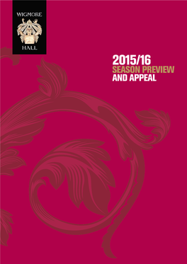 2015/16 Season Preview and Appeal