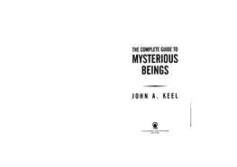 The Complete Guide to Mysterious Beings