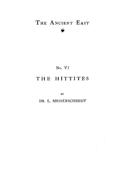 The Hittites