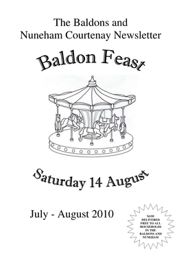 The Baldons and Nuneham Courtenay Newsletter July