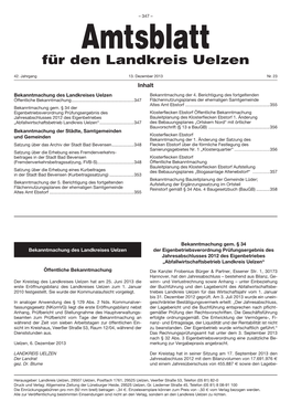Amtsblatt Nr. 23 2013.Indd
