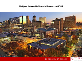 Rutgers University-Newark Resources-SOAR