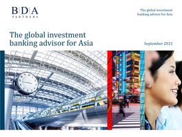 The Global Investment Banking Advisor for Asia