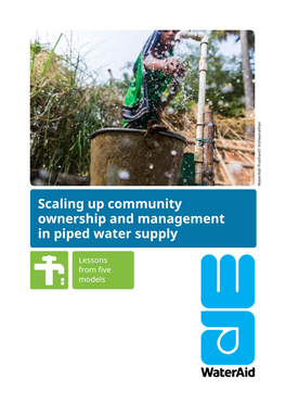 Scaling up Community Ownership and Management in Piped Water Supply