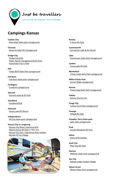 Campings Kansas