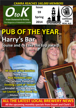 PUB of the YEAR Harry’S Bar Louise and Co Take the Top Award