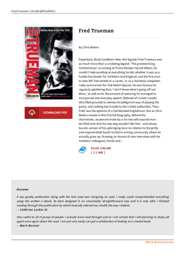 Book « Fred Trueman » Download