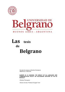 Repositorio Universidad De Belgrano