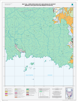 Map 19A − Simplified Geology and Areas of Highest