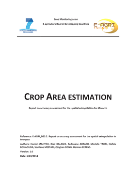 Crop Area Estimation