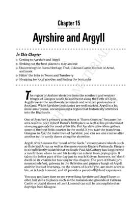 Ayrshire and Argyll