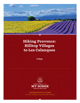 Hiking Provence: Hilltop Villages to Les Calanques