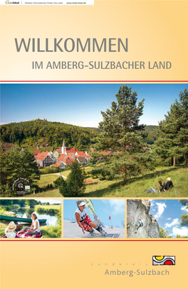 WILLKOMMEN IM AMBERG-SULZBACHER LAND Amberg Der Mensch Im Mittelpunkt Verlässlich Im Dienst Der Bürger Seit Über 600 Jahren – Alles, Rund Um Die Pflege Aus Einer Hand