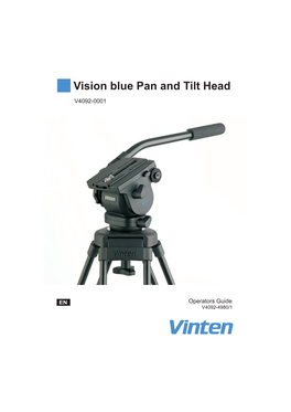 Vision Blue Pan and Tilt Head