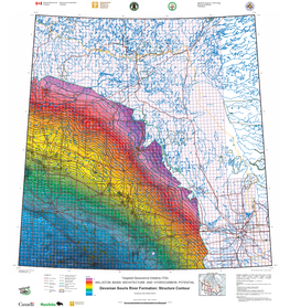 Devonian Souris River Formation: Structure Contour