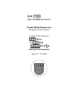 Youth Media Democracy Perceptions of New Literacies