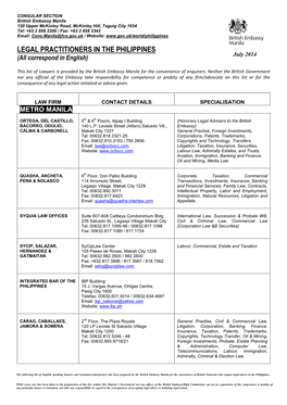 Consular Section