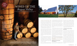 WINES of the Rogue Valley of the Valley