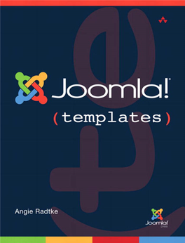 Joomla!® Templates This Page Intentionally Left Blank Joomla!® Templates