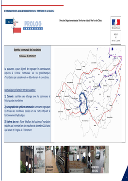 Synthèse Communale Des Inondations Commune De SOUCHEZ La