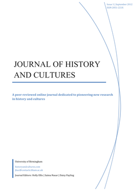 United Nations Headquarters, New York: the Cultural-Political Economy of Space and Iconicity Jessica Field (University of Manchester) 19-36