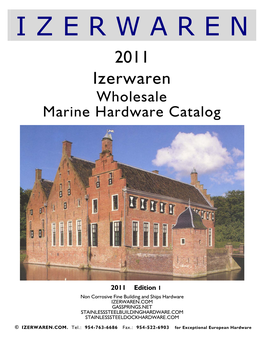 Wholesale Marine Hardware Catalog