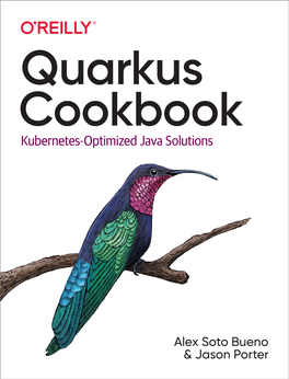Quarkus Cookbook Kubernetes-Optimized Java Solutions
