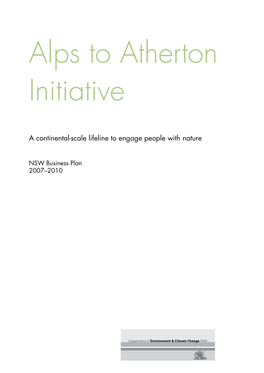 Alps to Atherton Initiative