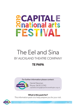 The Eel and Sina by AUCKLAND THEATRE COMPANY TE PAPA