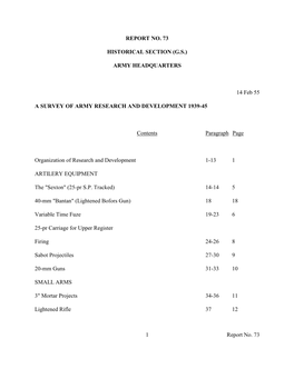 ARMY HEADQUARTERS 14 Feb 55 a SURVEY of ARMY RESEARCH