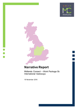 Narrative Report