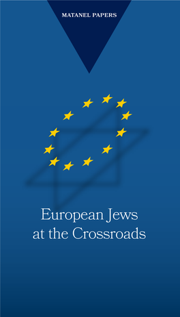 European Jews at the Crossroads European Jews Entrepreneurship All Over the This Matanel Paper Makes World