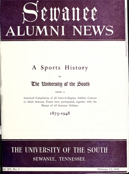 Sewanee Alumni News, 1949
