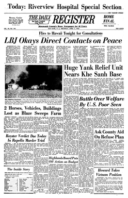 LBJ Okays Direct Contacts on Peace