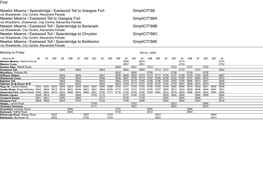 View Timetable