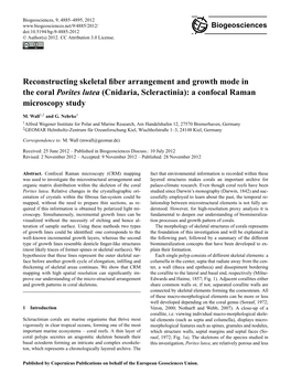 Reconstructing Skeletal Fiber Arrangement and Growth Mode In