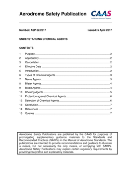 Aerodrome Safety Publication