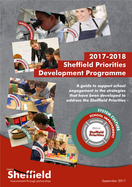 2017-2018 Sheffield Priorities Development Programme