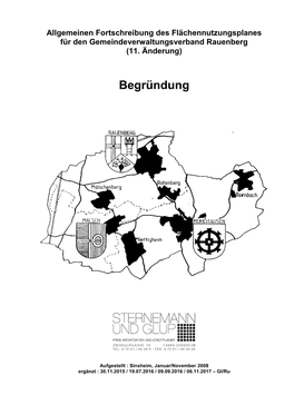 Begründung 2. Offenlage JAN2018