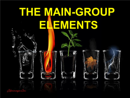 THE MAIN-GROUP ELEMENTS Atomic Properties