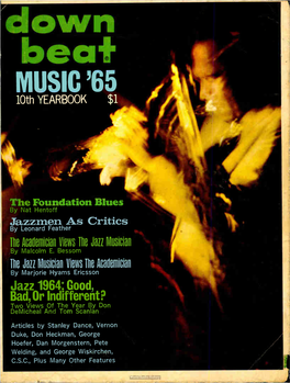 Down Bea MUSIC '65 10Th YEARBOOK $1