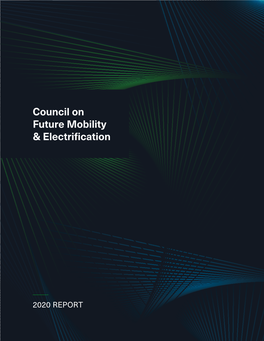 Council on Future Mobility & Electrification