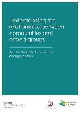 Understanding the Relationships Between Communities and Armed Groups
