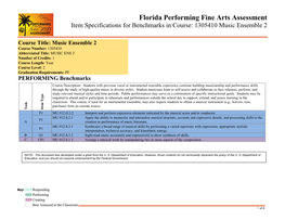 Music Ensemble 2