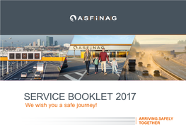 SERVICE BOOKLET 2017 We Wish You a Safe Journey! MORE INFO with AR+ the Service Booklet Now Offers You Even Over the Page