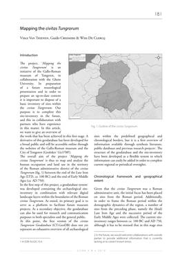 Mapping the Civitas Tungrorum