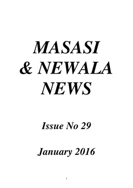 Issue No 29 January 2016