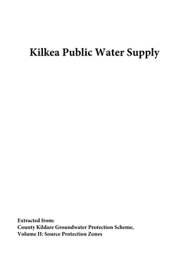 Kilkea Public Water Supply
