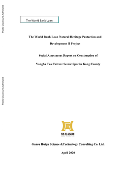 World Bank Document